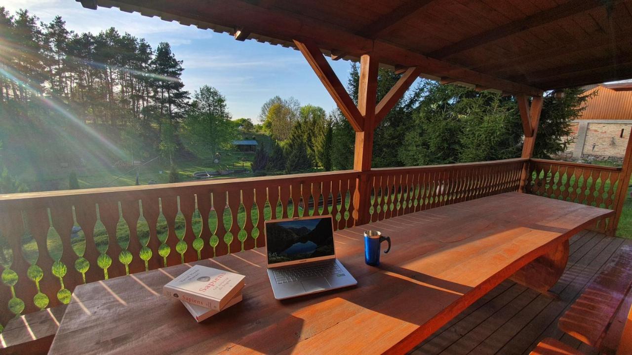 Penzion Sloneczna Dolina Nad Biebrza Goniadz Exteriér fotografie